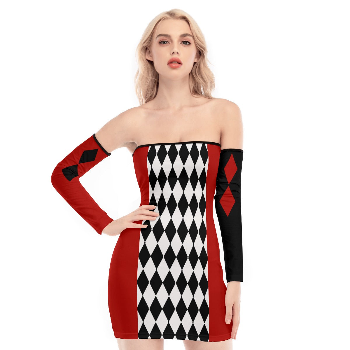 Harlequin Jester Dress & Pet Hoodie