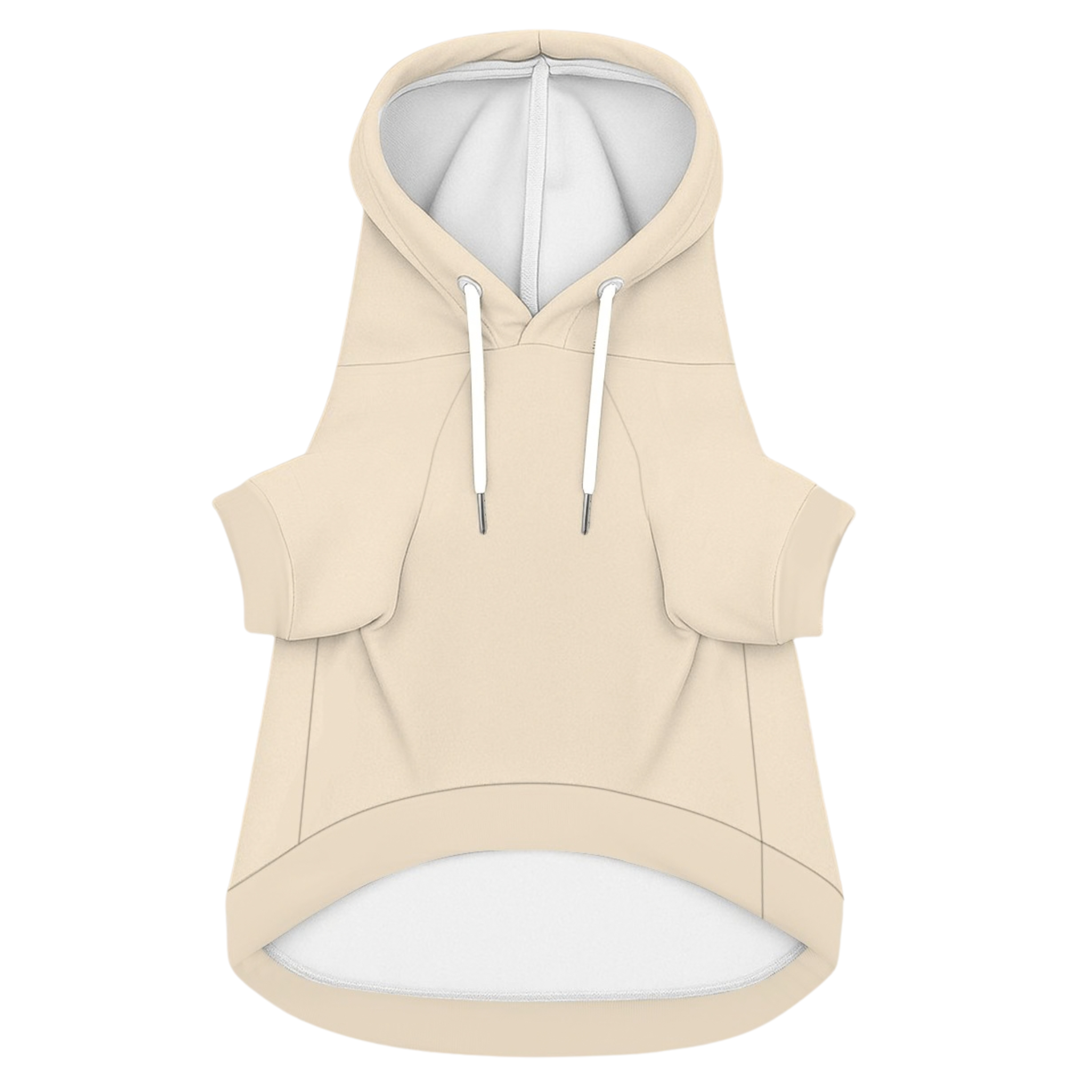 Cream Hoodie Set| Kids & Pet