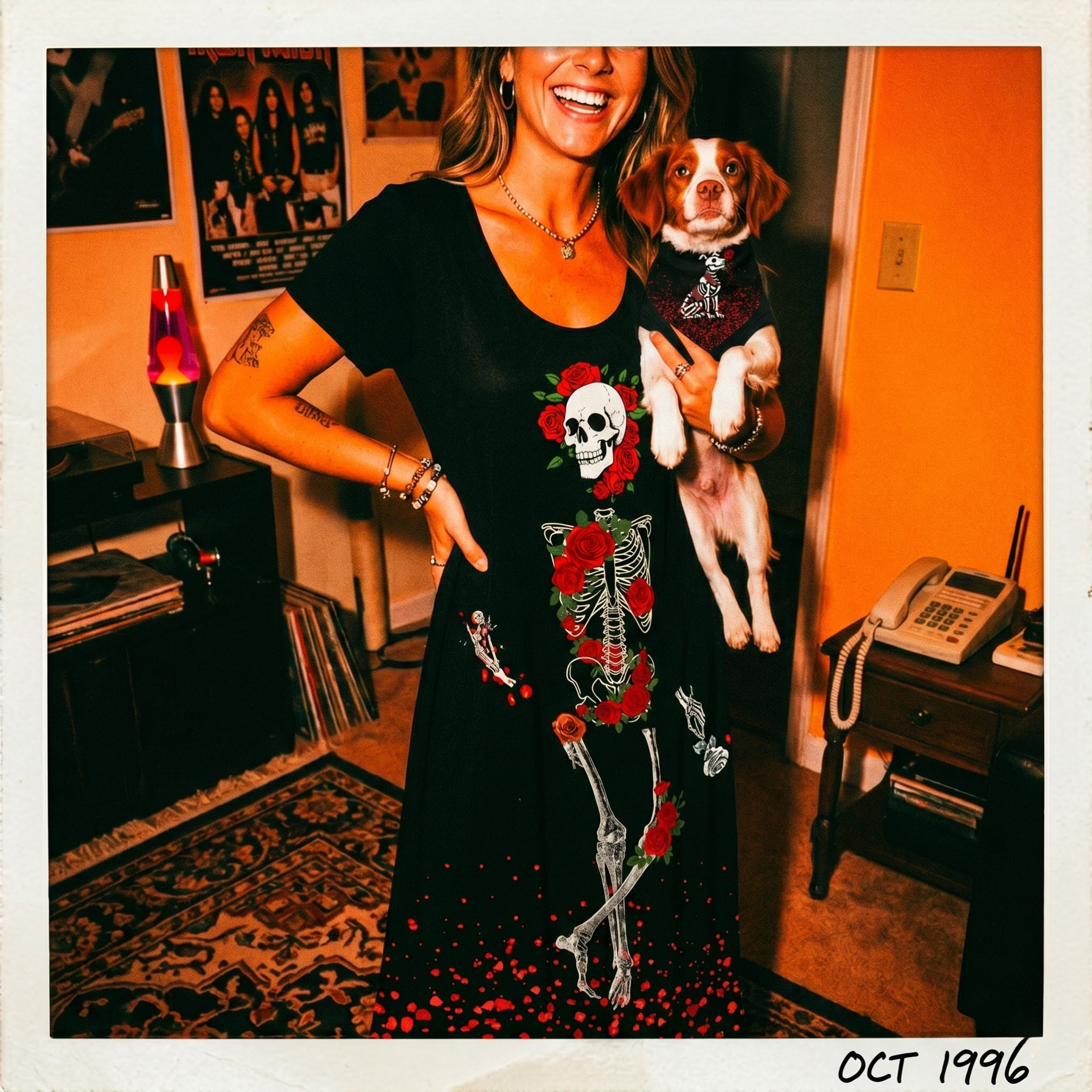 Women's Dress, Pet Bandana & Tank