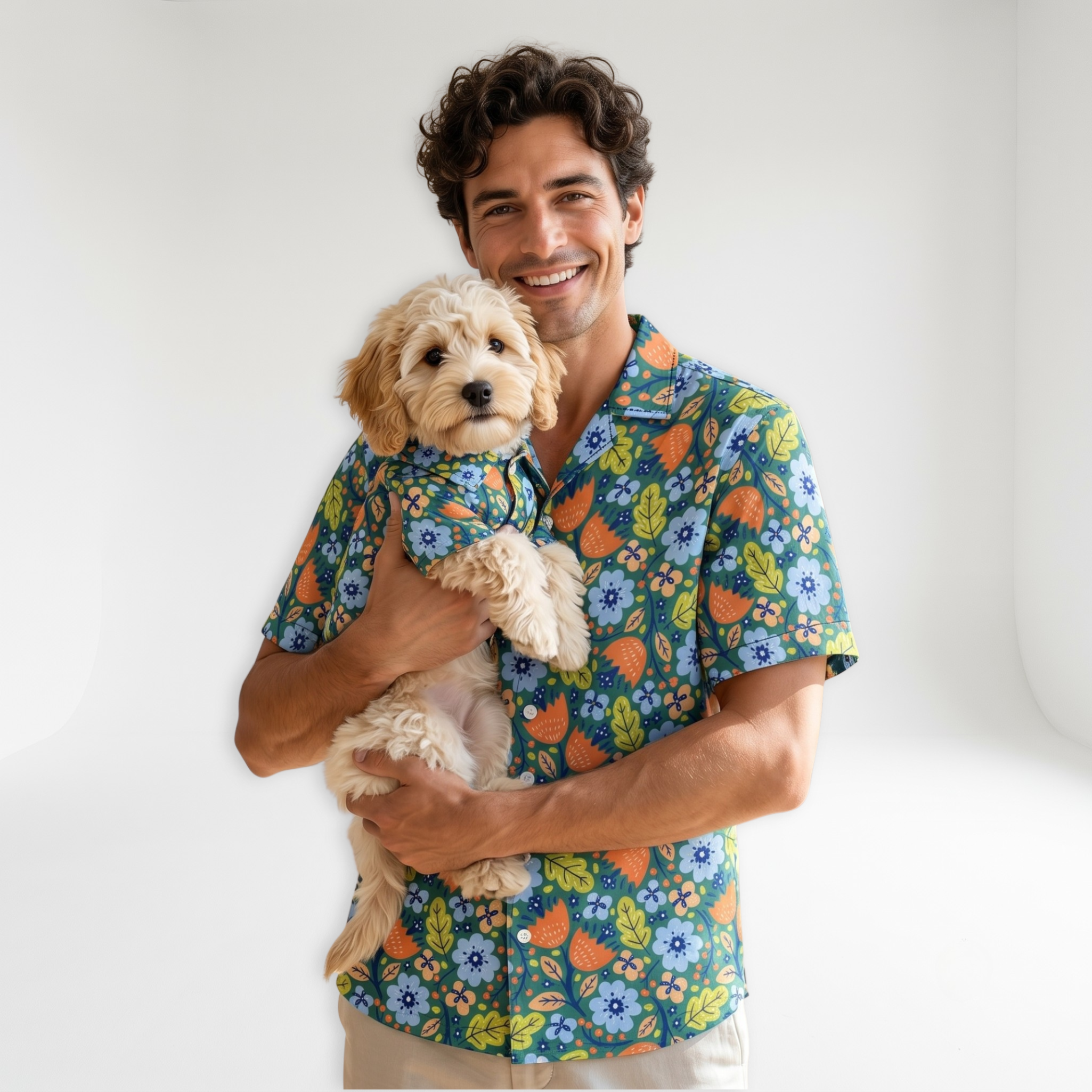 Men and Pet Hawaiian Shirts