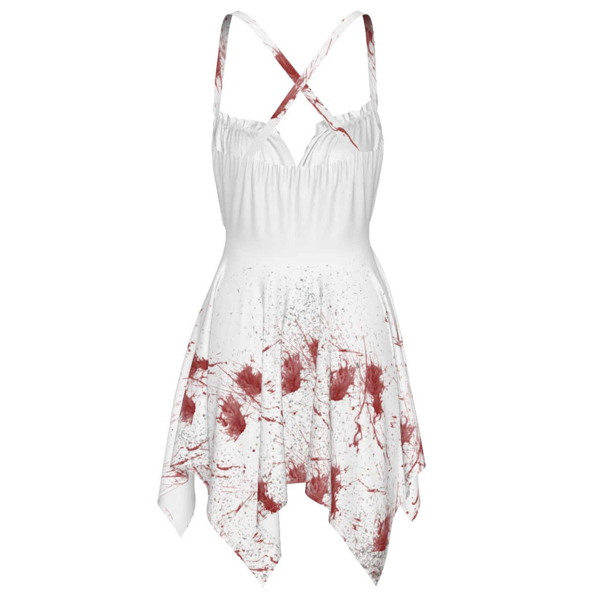 Bloody handprint Dress, Pet Bandana and Tank