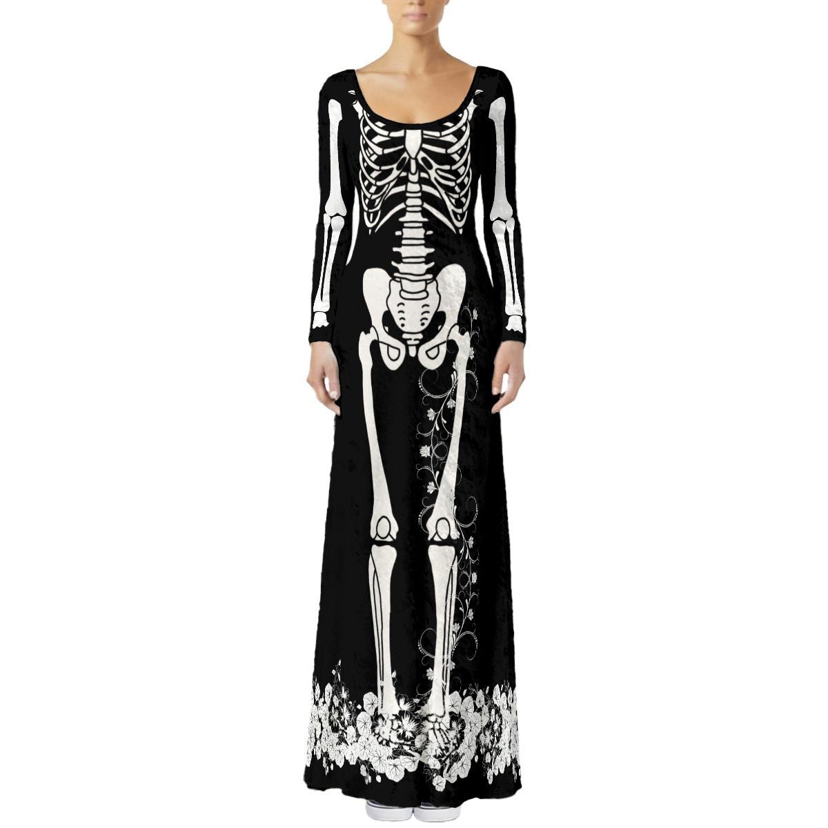 Skeleton Dress and Pet Hoodie