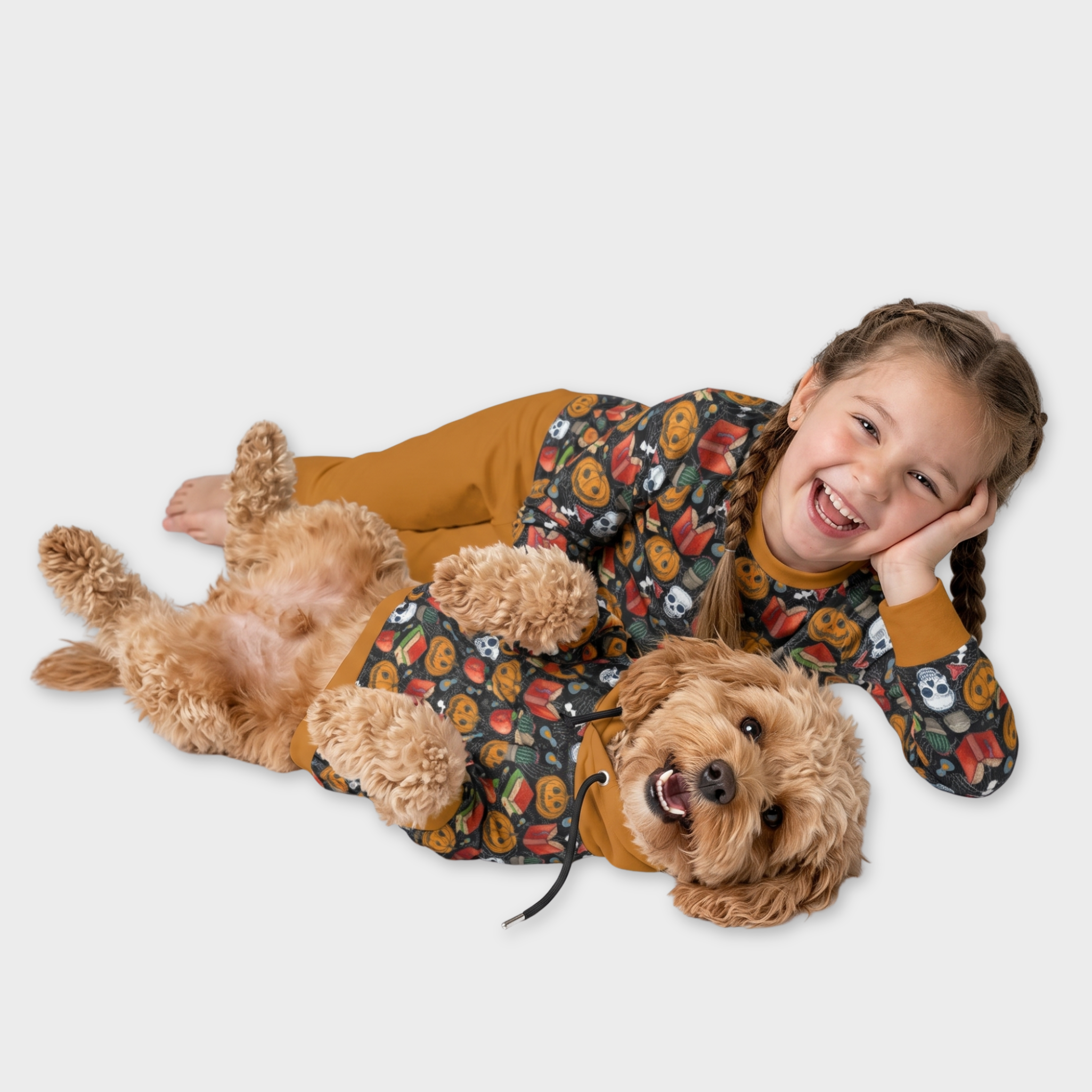Kid's Pajamas and Pet Hoodie