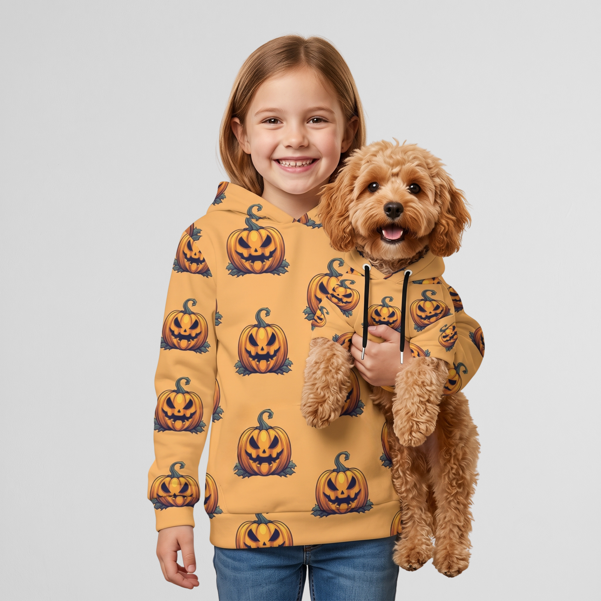 Kid and Pet Hoodie Set