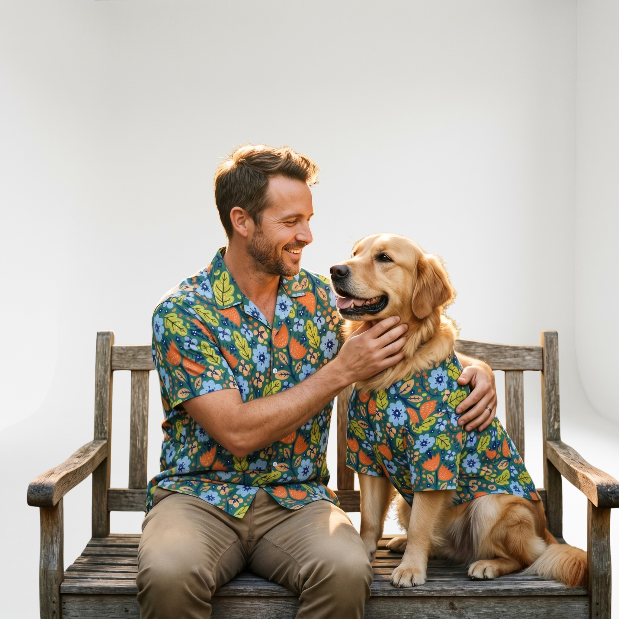 Men and Pet Hawaiian Shirts
