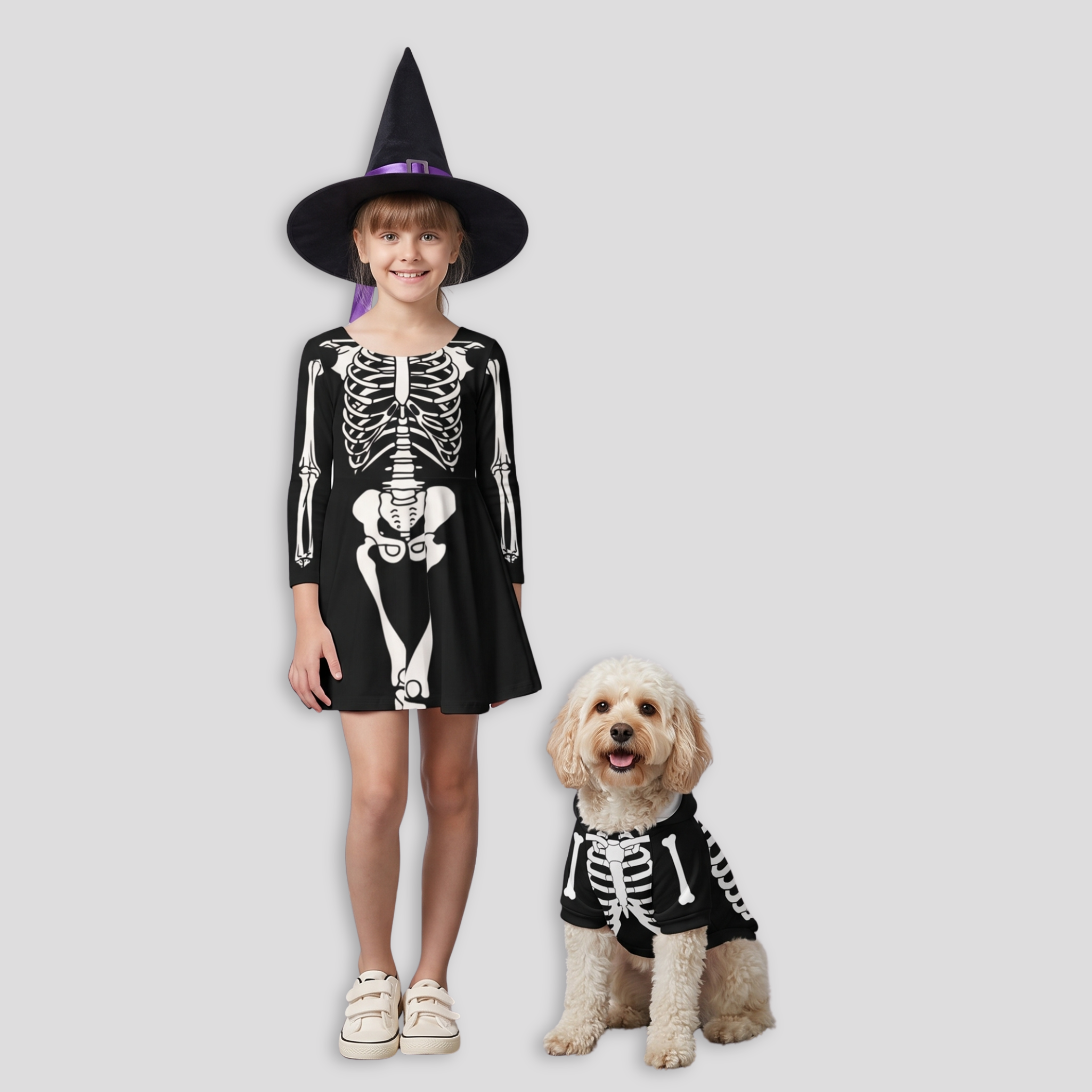 Kid's Dress and Pet Hoodie