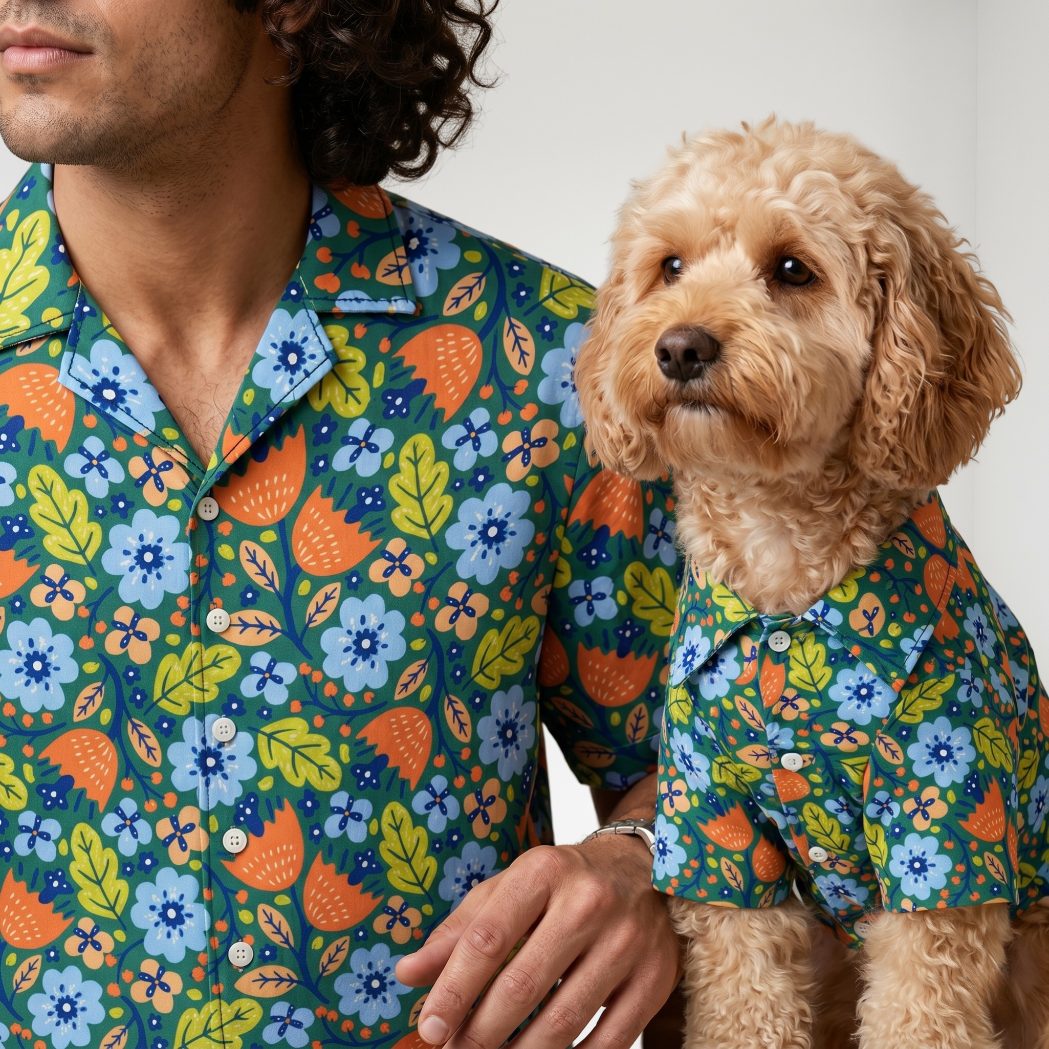 Men and Pet Hawaiian Shirts