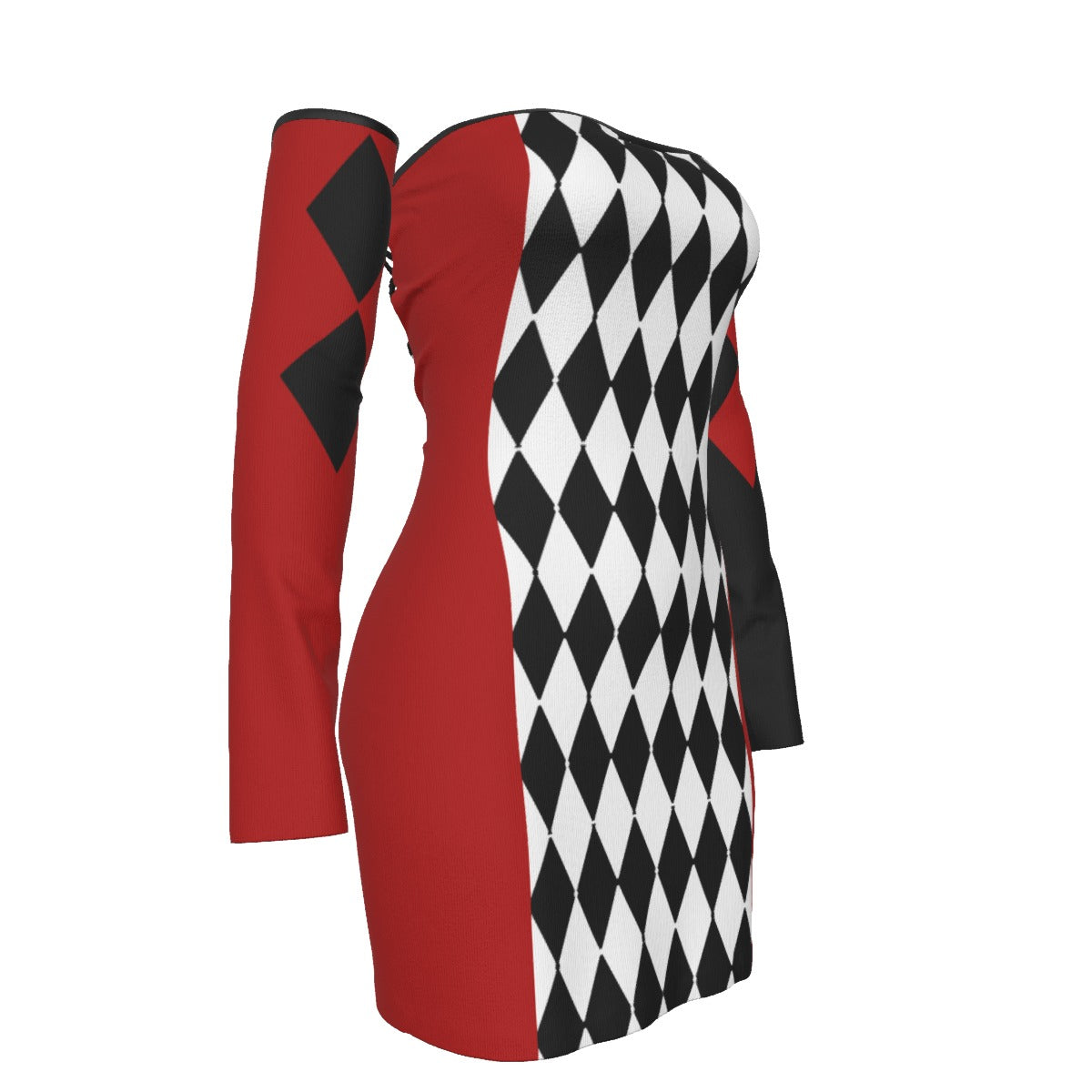 Harlequin Jester Dress & Pet Hoodie