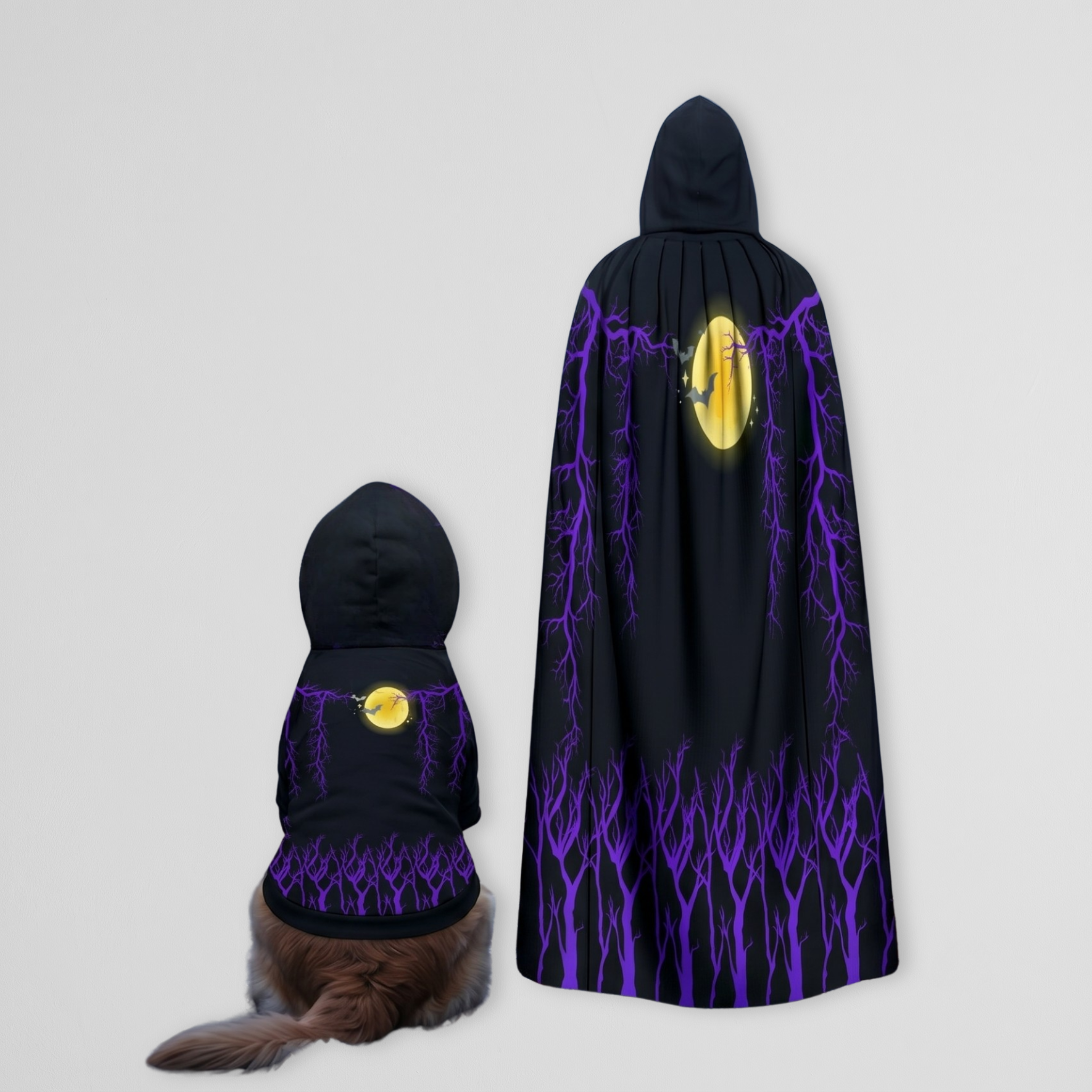 Midnight Pet Hoodie and Cloak