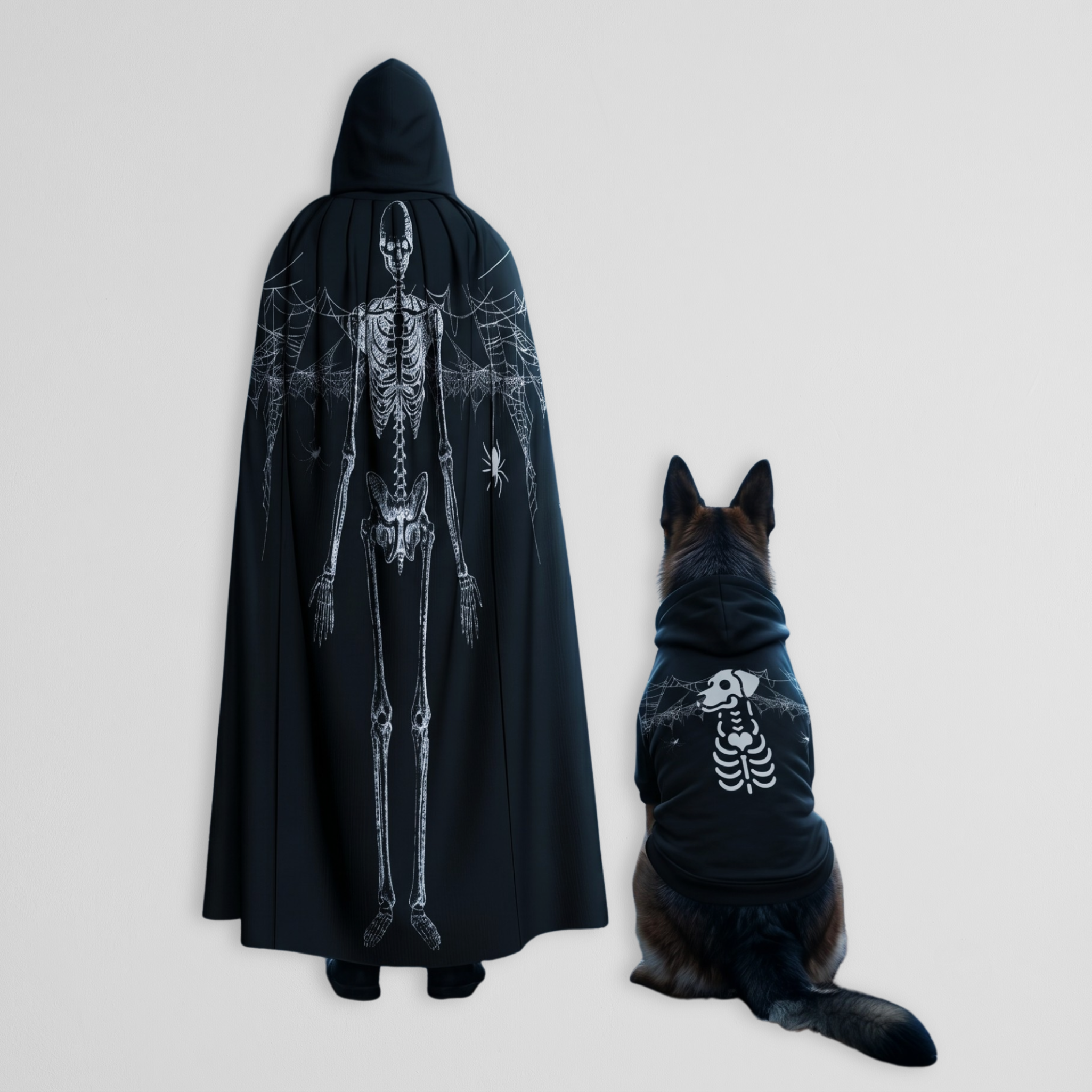 Skeleton Pet Hoodie and Cloak
