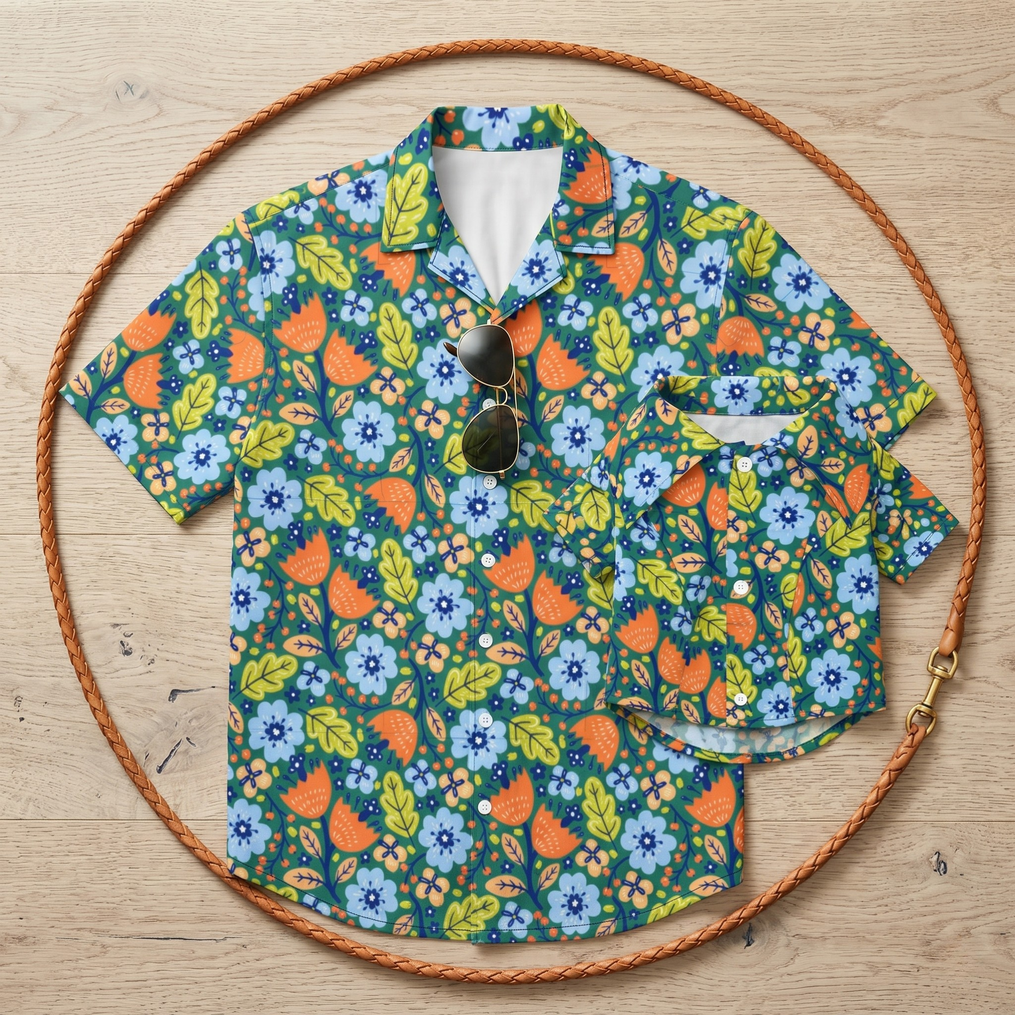 Men and Pet Hawaiian Shirts