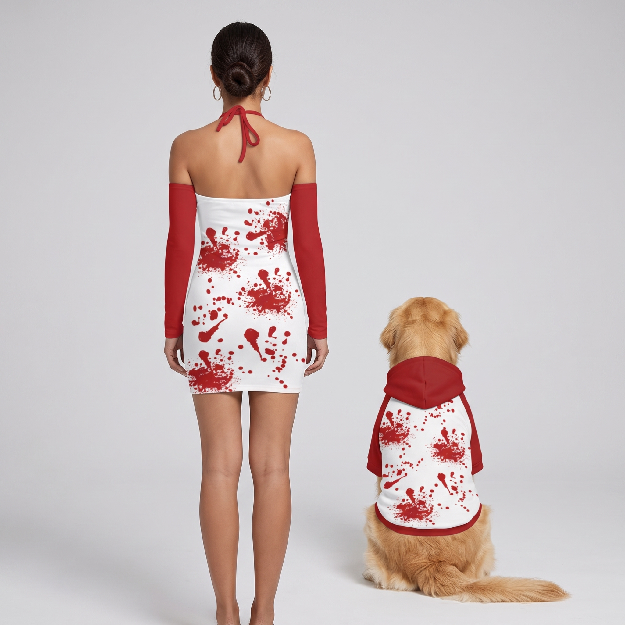 Spooky Nurse Women's & Pet Set