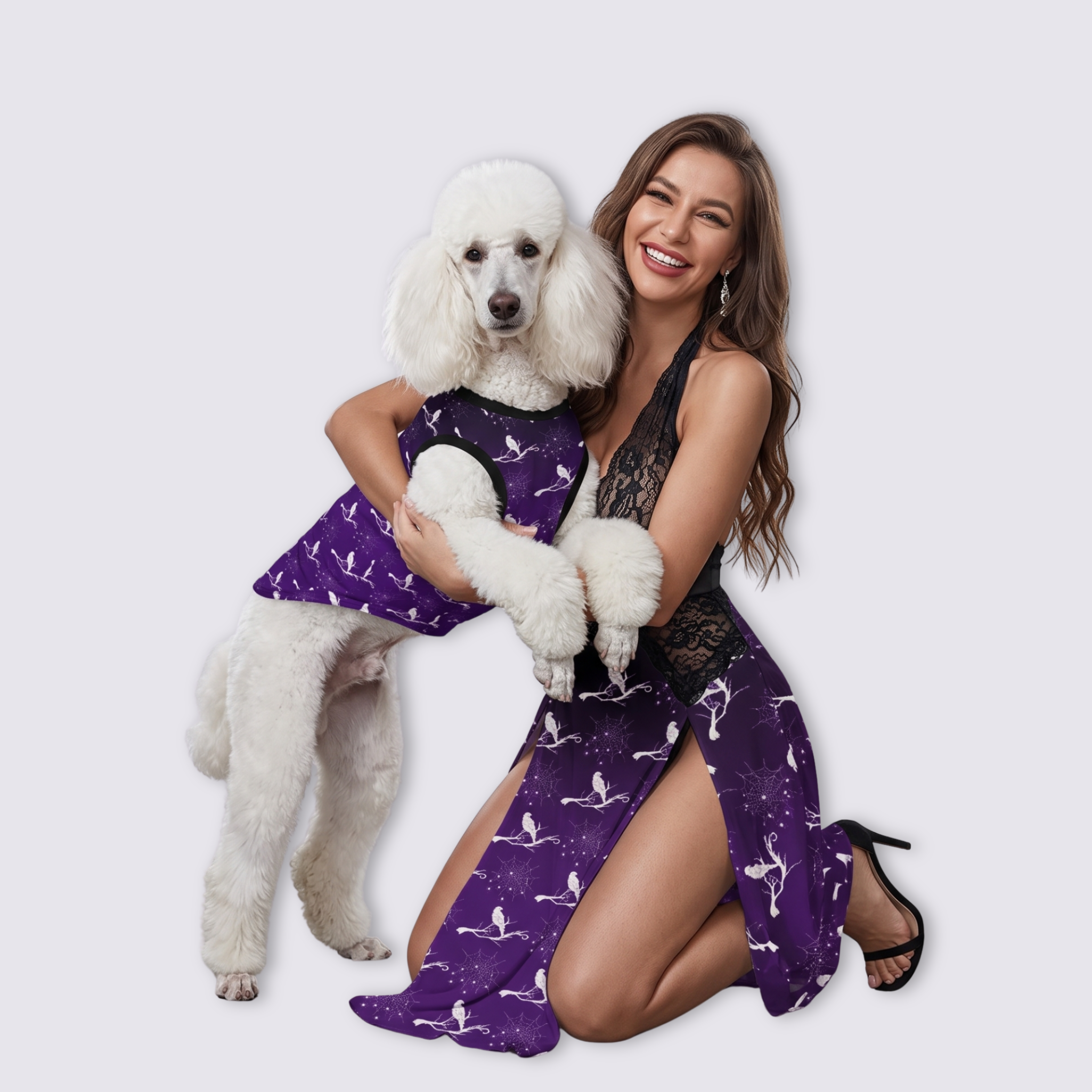 Mesh Lace Dress and Pet Tank