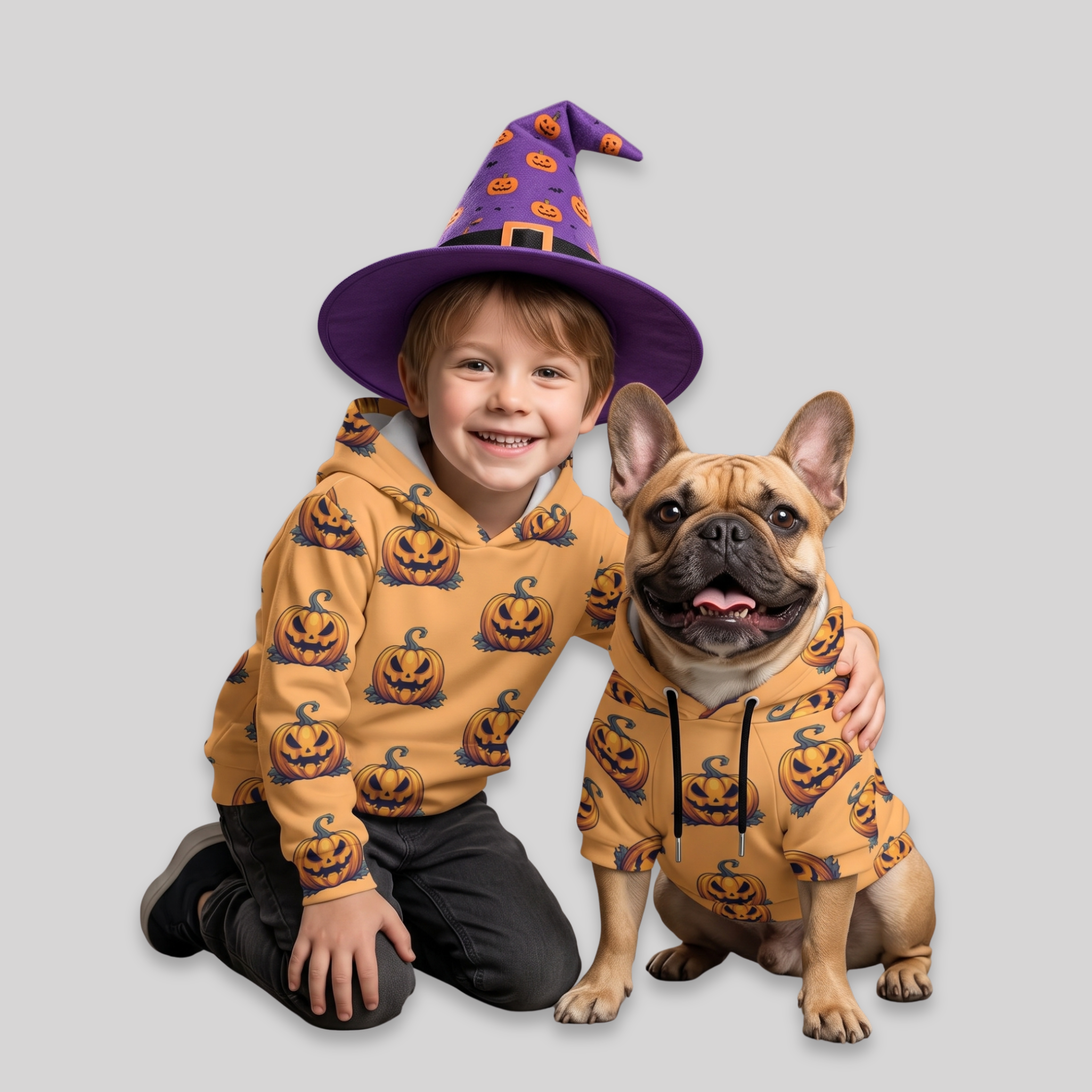 Kid and Pet Hoodie Set