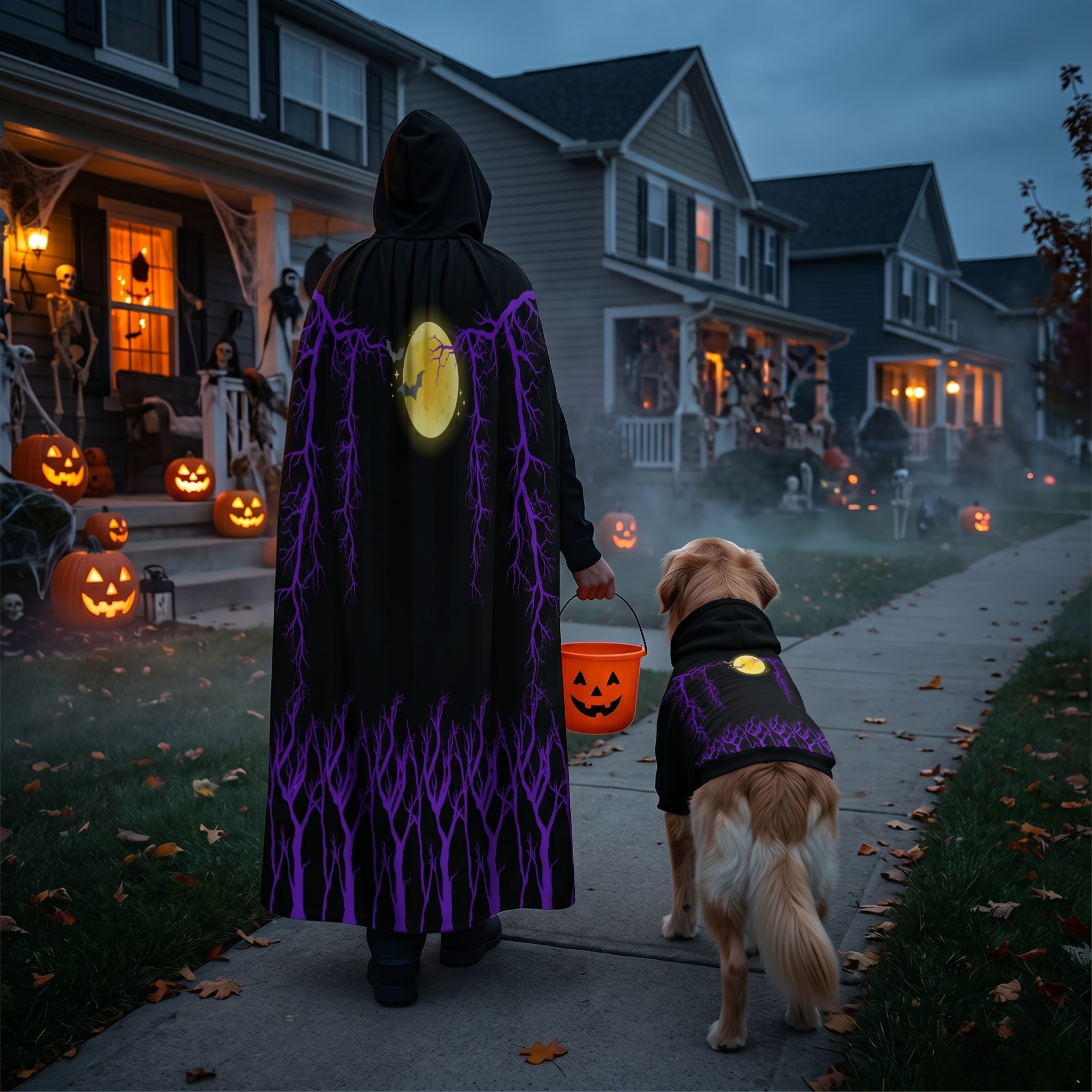 Midnight Pet Hoodie and Cloak