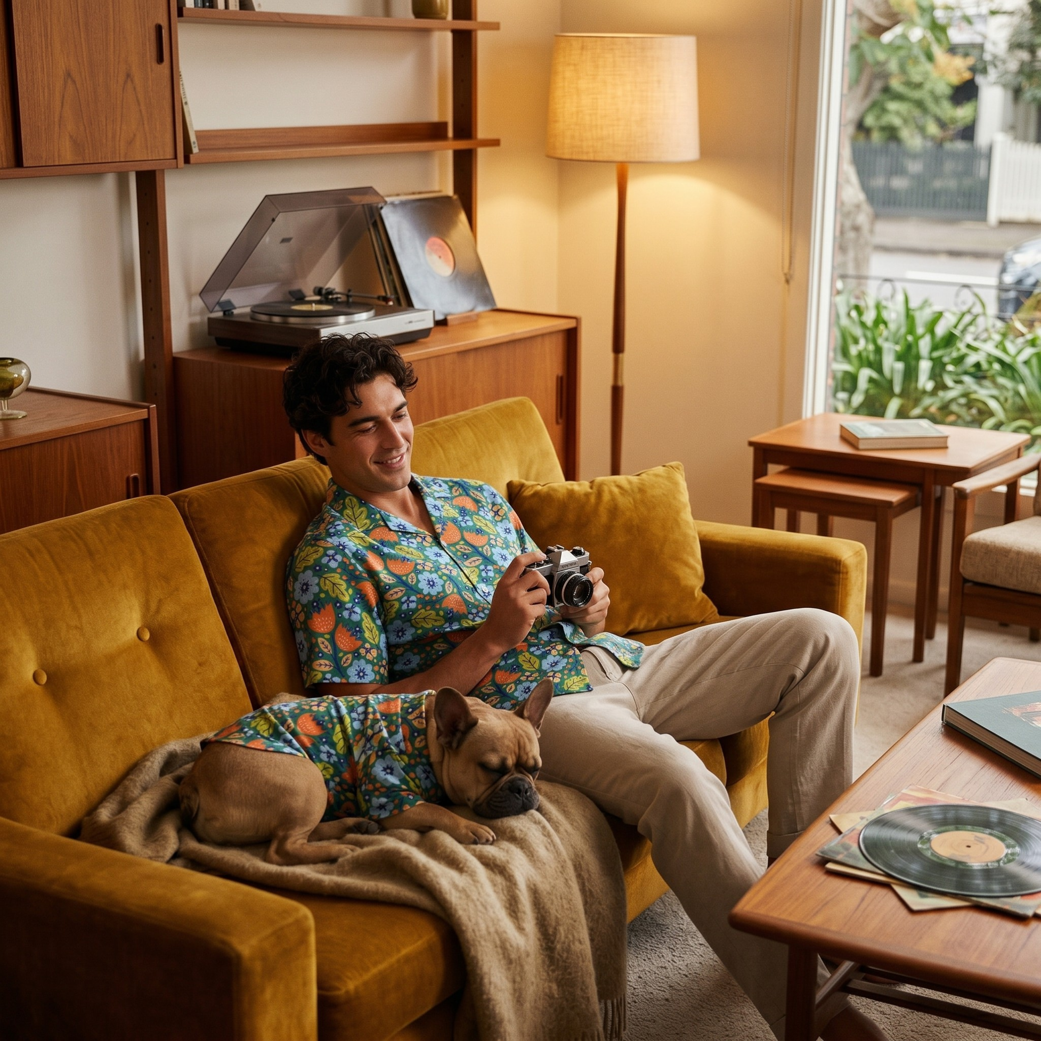 Men and Pet Hawaiian Shirts