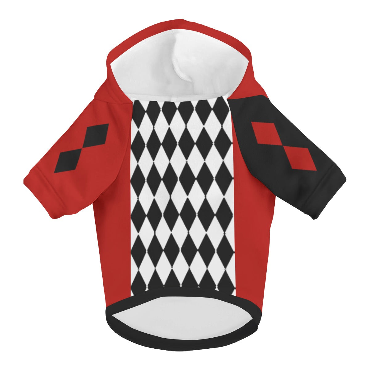 Harlequin Jester Dress & Pet Hoodie