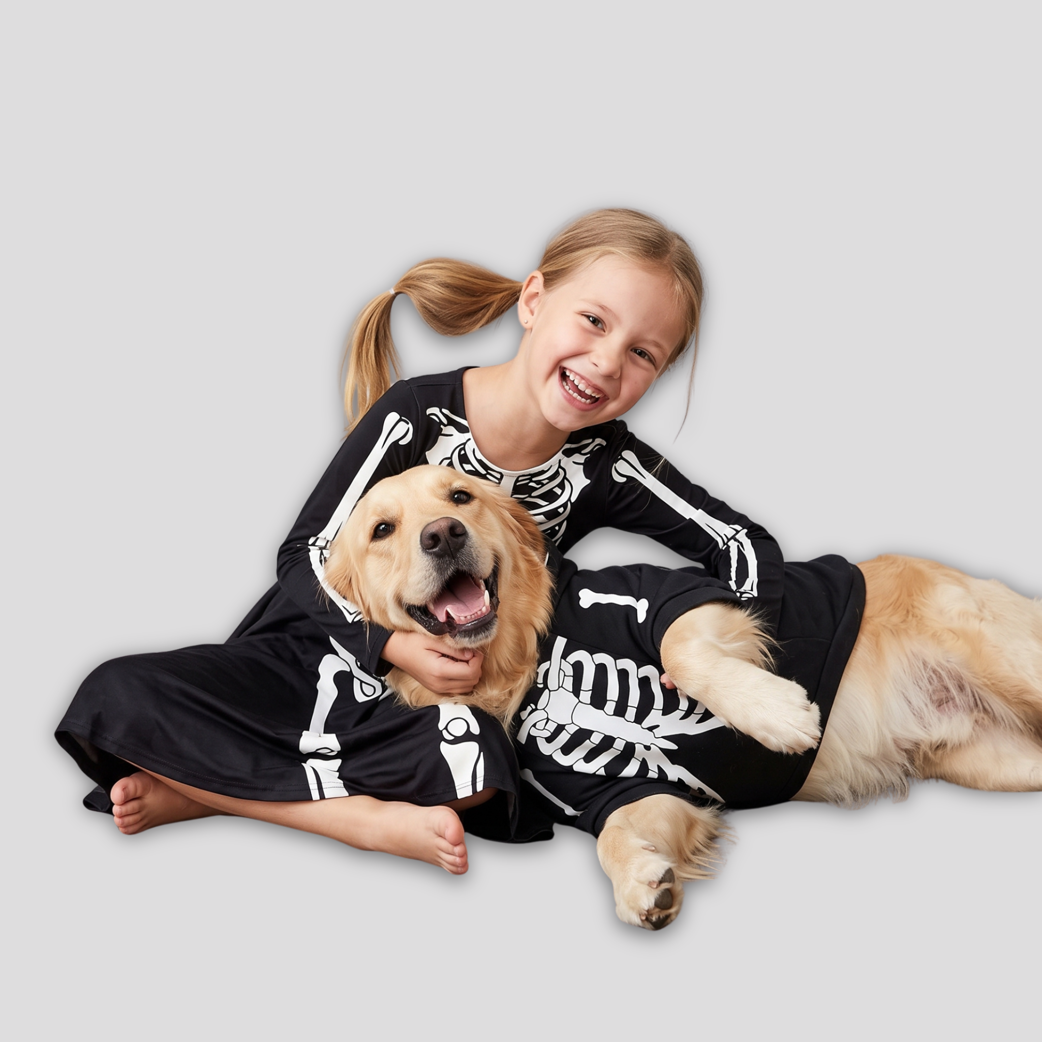 Kid's Dress and Pet Hoodie