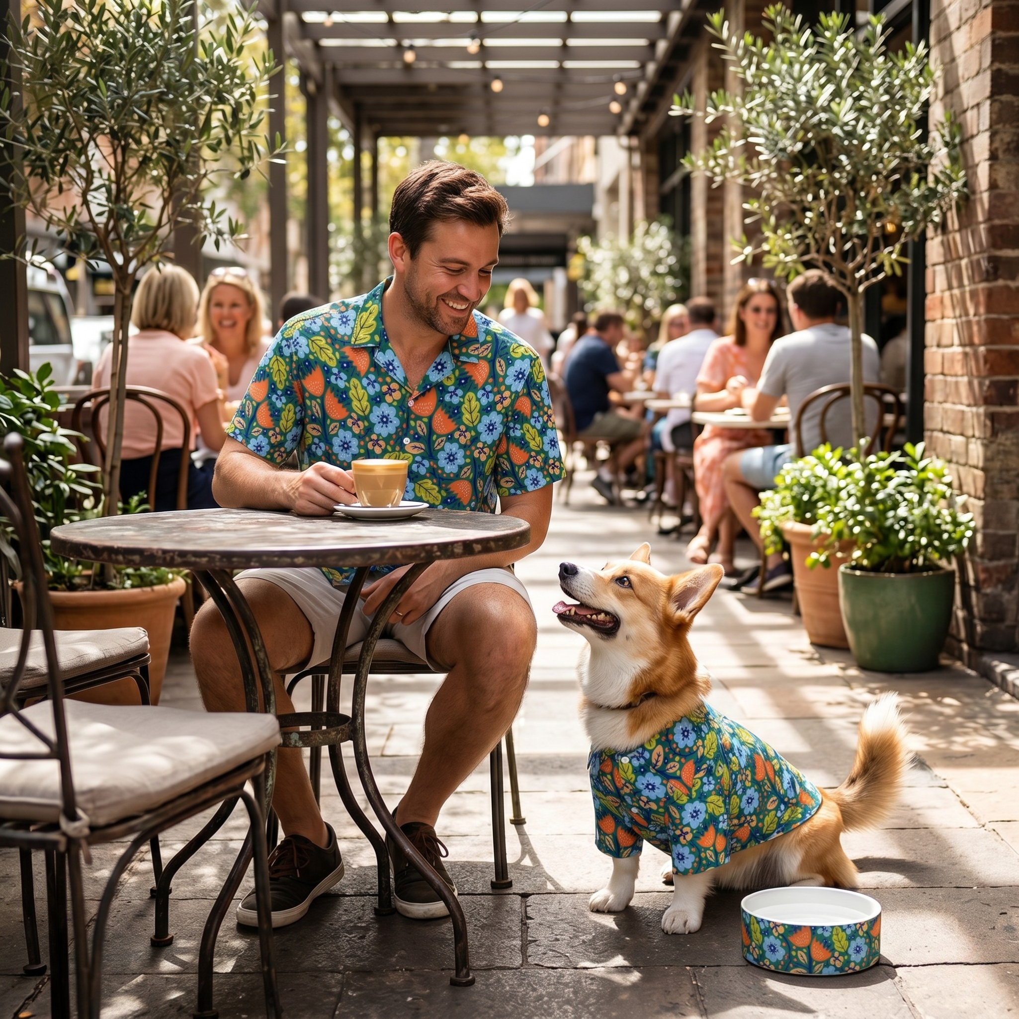Men and Pet Hawaiian Shirts