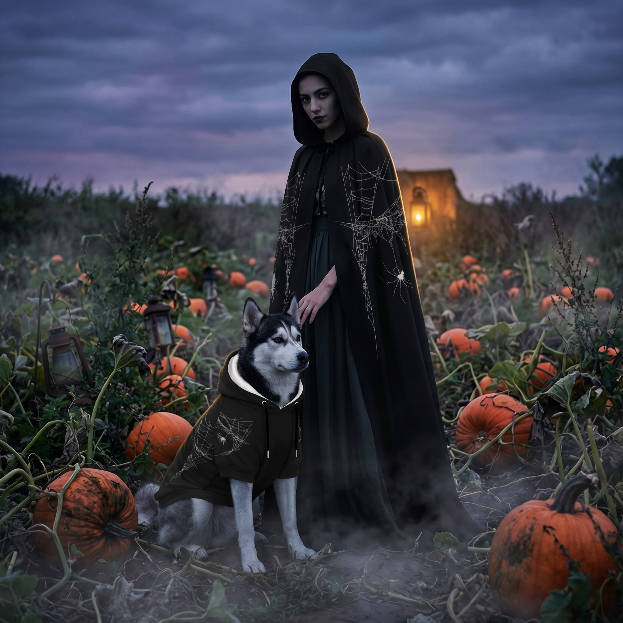 Skeleton Pet Hoodie and Cloak
