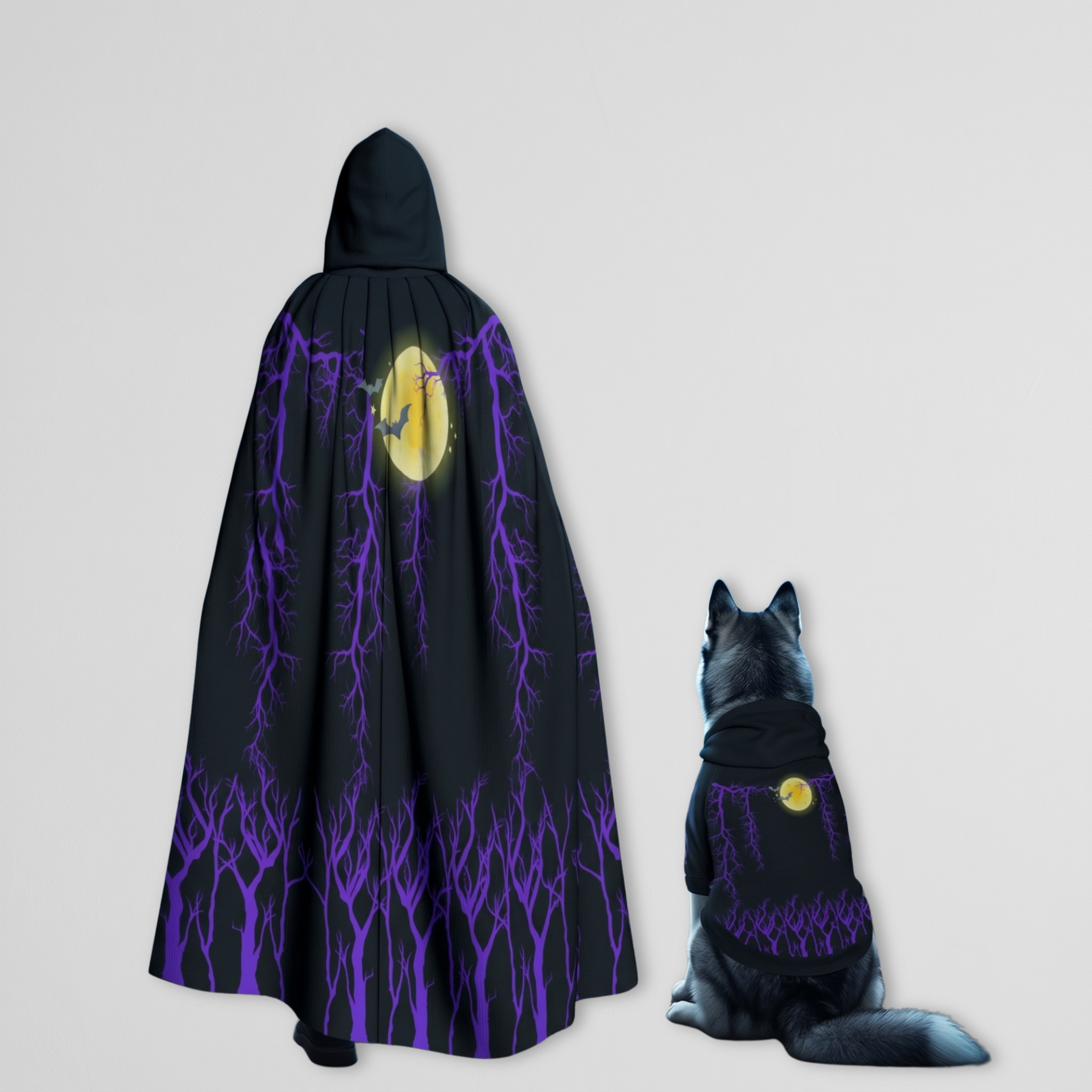 Midnight Pet Hoodie and Cloak