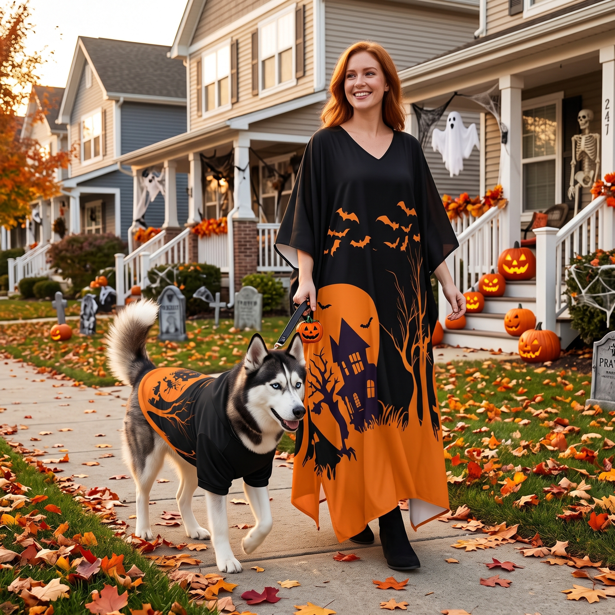 Kaftan Robe and Pet Hoodie