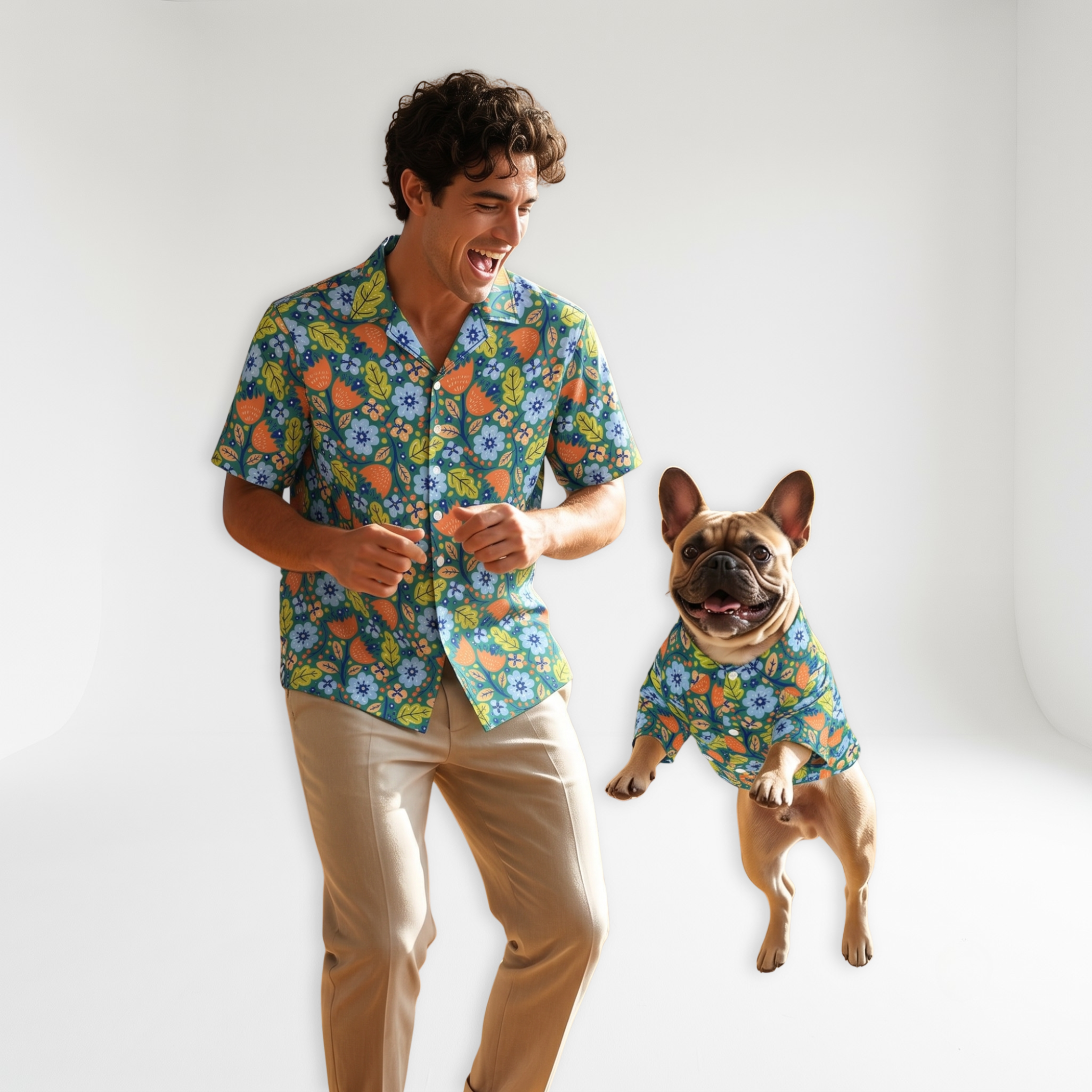Men and Pet Hawaiian Shirts