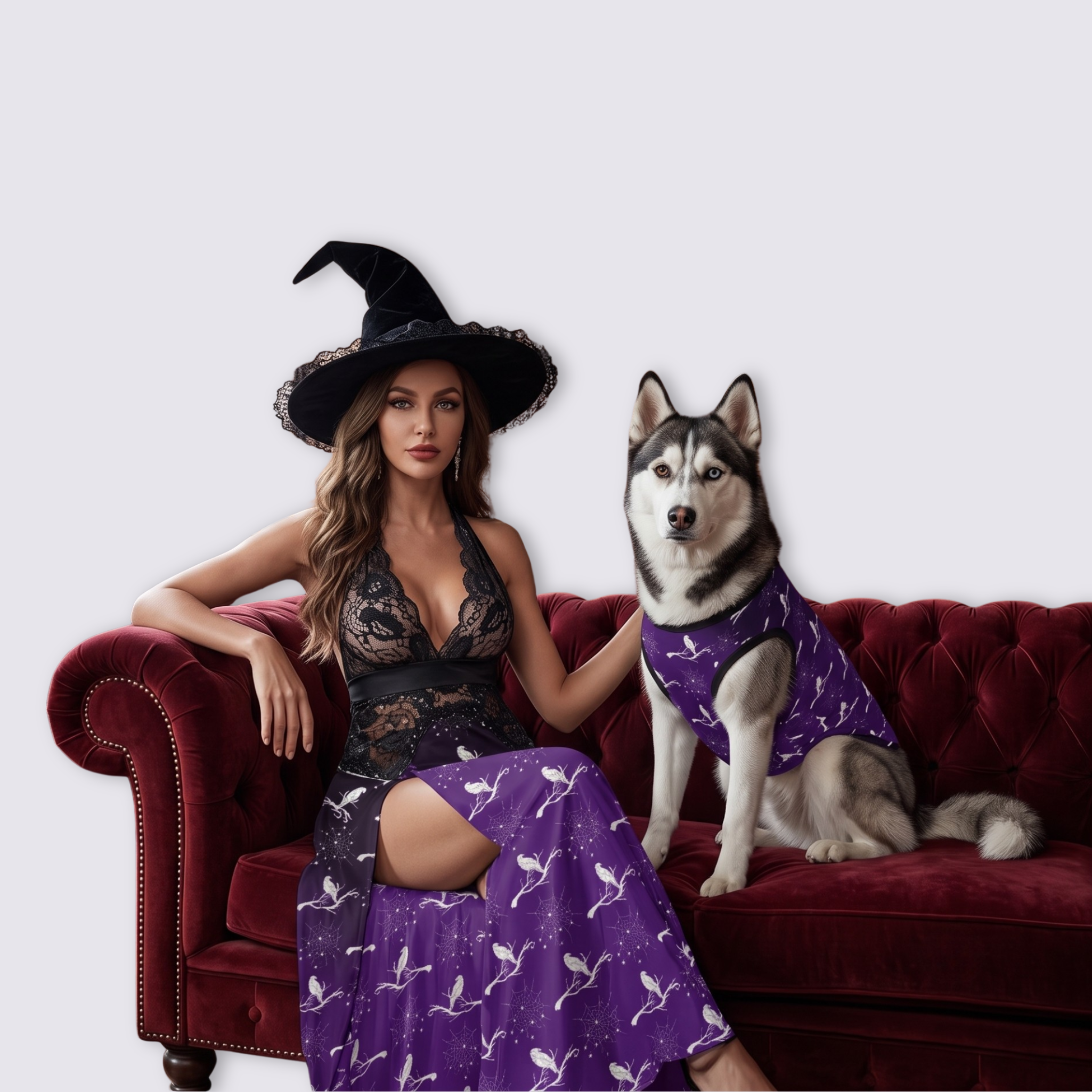 Mesh Lace Dress and Pet Tank