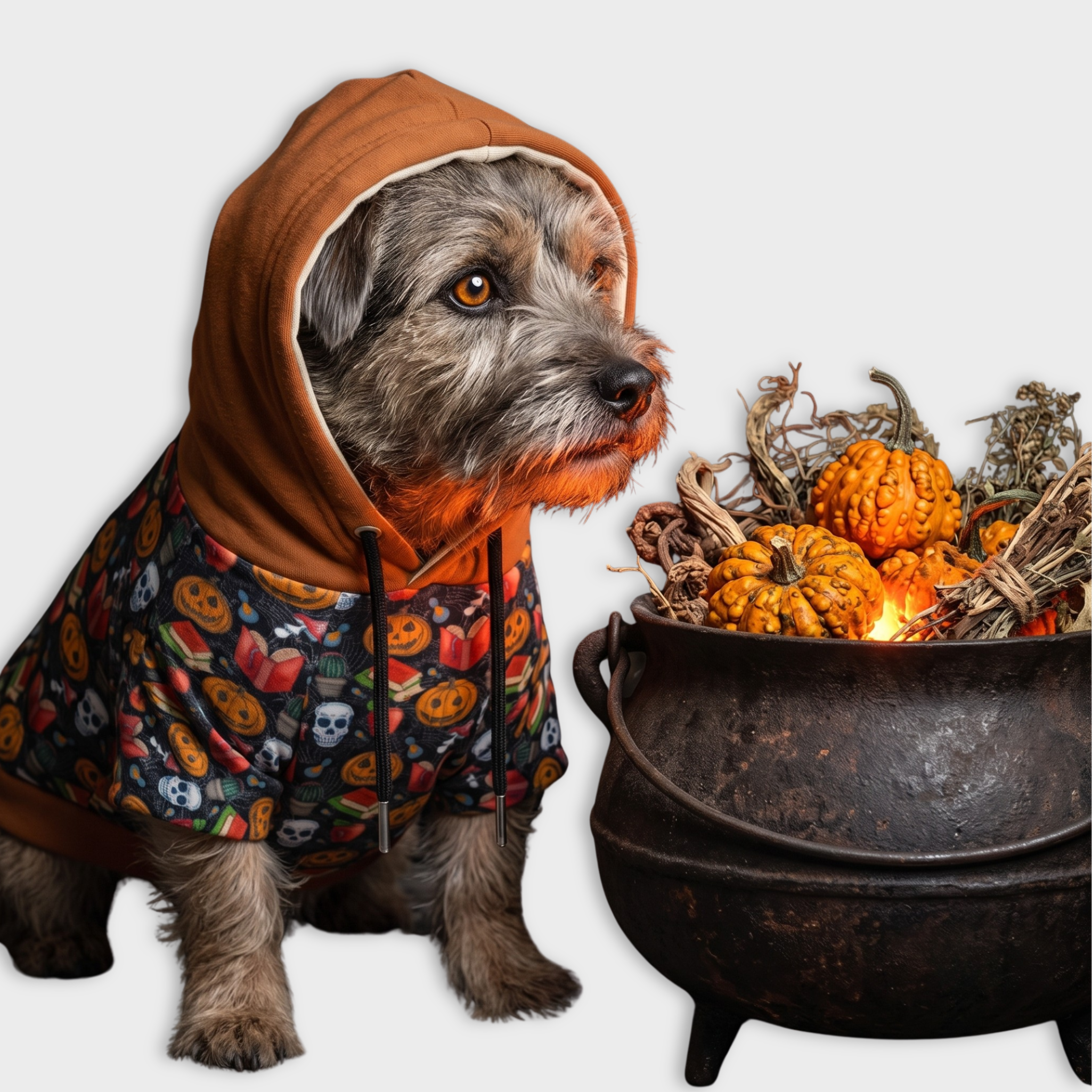 Adult Pajamas and Dog Hoodie