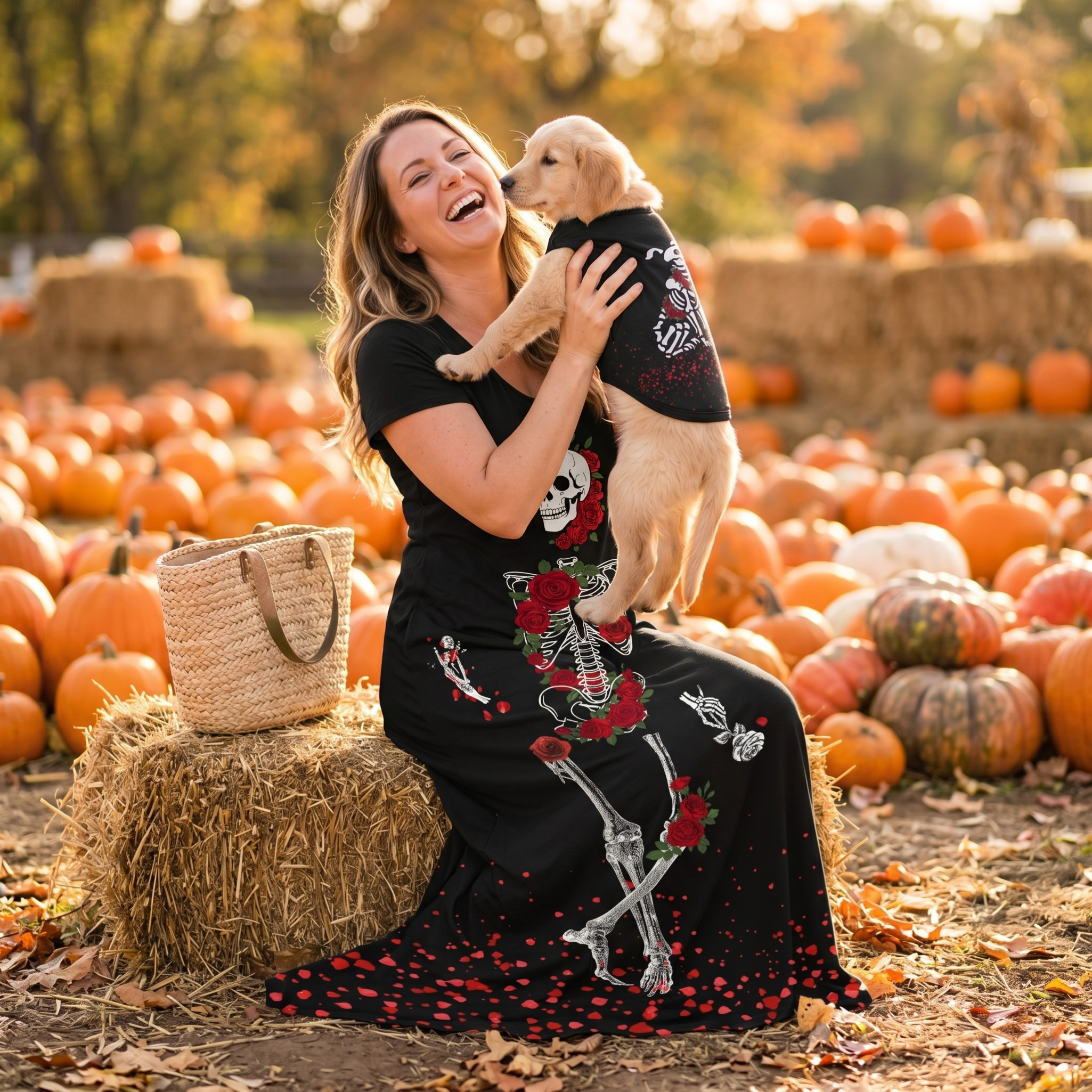 Women's Dress, Pet Bandana & Tank