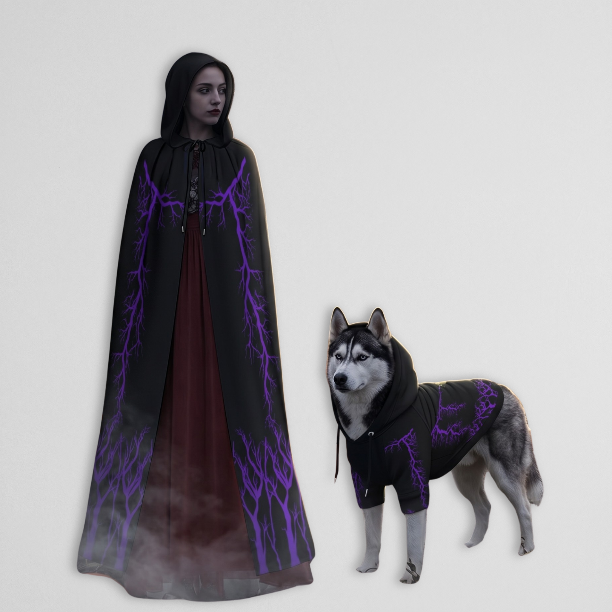 Midnight Pet Hoodie and Cloak