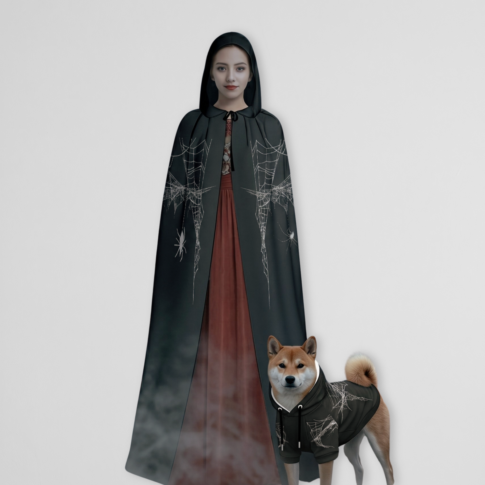 Skeleton Pet Hoodie and Cloak