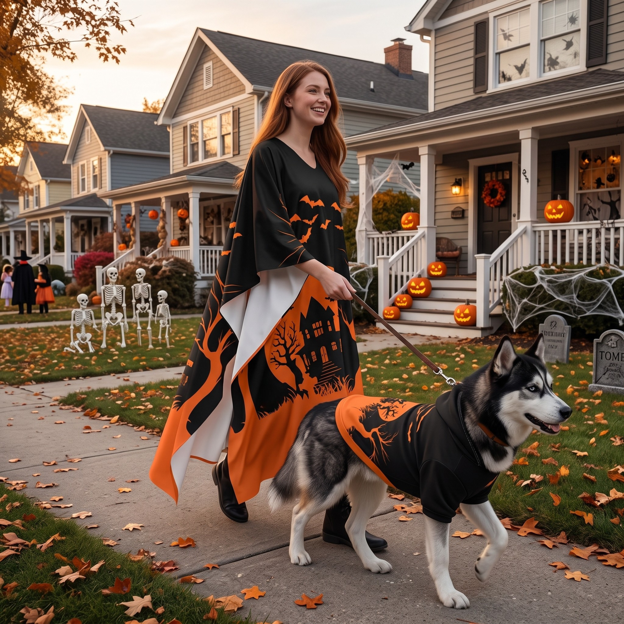 Kaftan Robe and Pet Hoodie